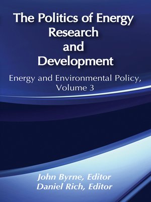cover image of The Politics of Energy Research and Development